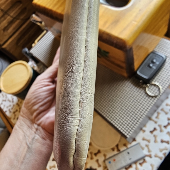 Coach White Leather Pouch Snoopy X Rare - Picture 13 of 14